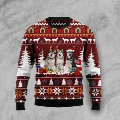 Cute Alaskan Ugly Christmas Sweater
