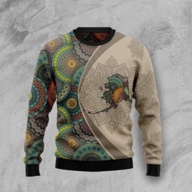 Alaska Mandala Ugly Christmas Sweater