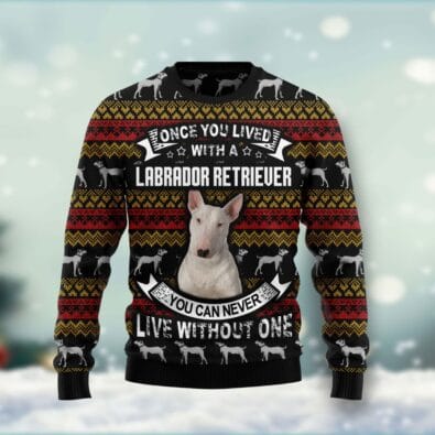 Bull Terrier Ugly Christmas Sweater