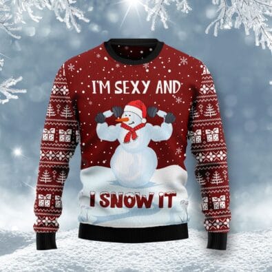 Snowman Christmas Ugly Christmas Sweater