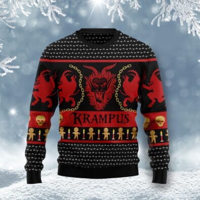 Krampus Ugly Christmas Sweater