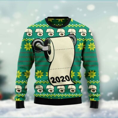TOILET PAPER SHORTAGE 2020 Ugly Christmas Sweater