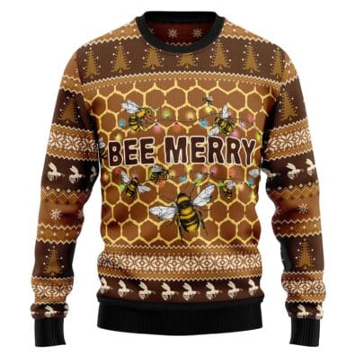 Bee Merry Ugly Christmas Sweater