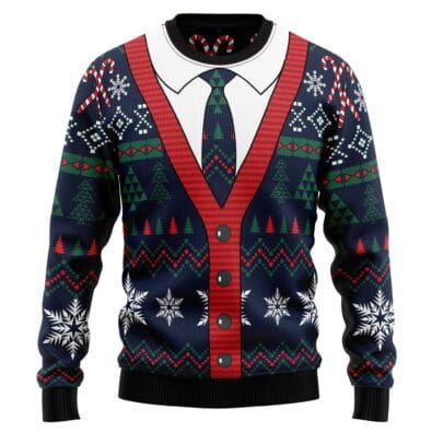 Cardigan Ugly Christmas Sweater