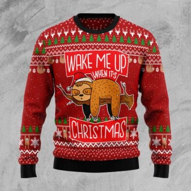Sloth It‘s Christmas Ugly Christmas Sweater