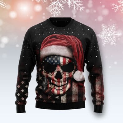 Amazing Skull Christmas Ugly Christmas Sweater
