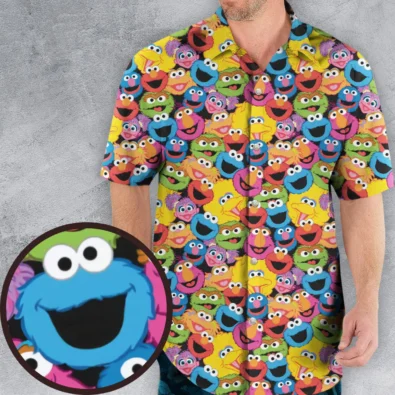 Sesame Street Characters Pattern