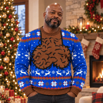 Hairy Xmas Ugly Christmas Sweater