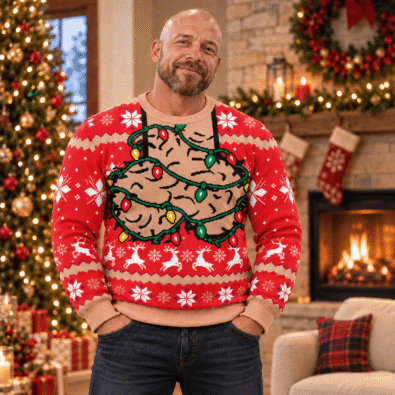 Hairy Xmas Ugly Christmas Sweater